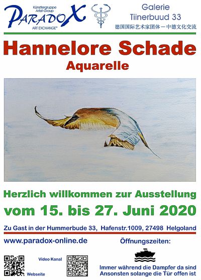 PARADOX Hummerbude Plakat Hannelore Schade
