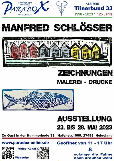 PARADOX Hummerbude Plakat Manfred Schlösser 2023