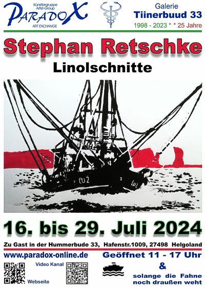 Hummerbude PARADOX Plakat Stephan Retschke 2024