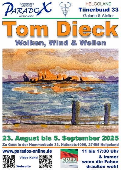 Hummerbude PARADOX Plakat Tom Dieck 2025