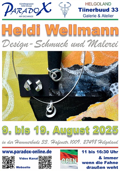 Hummerbude PARADOX Plakat Heidi Wellmann 2025