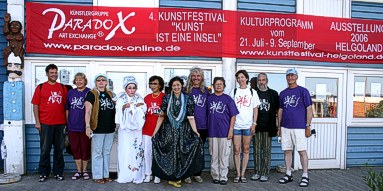 opening of art-festival Heligoland