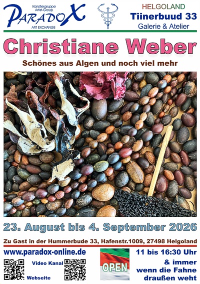 Hummerbude PARADOX Plakat Christiane Weber 2026